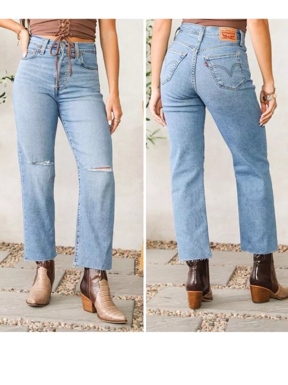 Levi's Ribcage Straight Ankle Jean